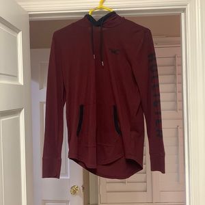 Mens small maroon hollister lightweight hoodie